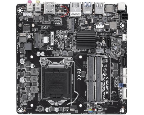 Материнская плата GIGABYTE GA-H310TN-R2, Socket 1151, Intel®H310, 2xDDR4-2666 SO-DIMM, HDMI+DP, 2xSATA3, 2xM.2, 6 Ch Audio, GLan, (2+2)xUSB2.0, (2+2)xUSB3.1, Thin Mini-ITX, RTL