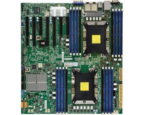 Серверная материнская плата C624 S3647 EATX BLK MBD-X11DPH-I-B SUPERMICRO