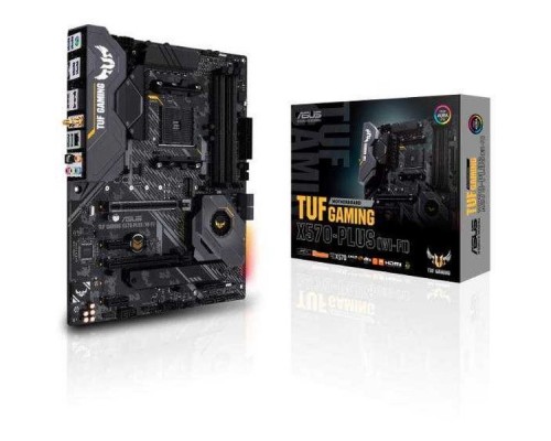 Материнская плата TUF GAMING X570-PLUS (WI-FI) /AM4,X570,USB3.2,M.2, SATA,MB RTL