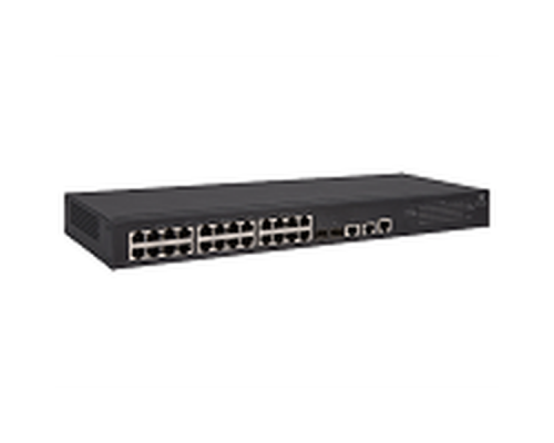 Коммутатор HPE 1950 24G 2SFP+ 2XGT Switch (24x10/100/1000 RJ-45 + 2x1G/10G RJ-45 + 2x1G/10G SFP+, web-managed, 19