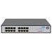 Сетевой коммутатор HPE 1420-16G Switch (Unmanaged, 16*10/100/1000, QoS, fanless, 19'')