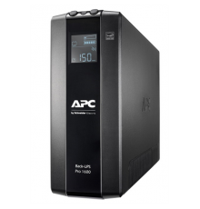 Источник бесперебойного питания APC Back-UPS Pro BR 1600VA/960W, 8xC13 Outlets(2 Surge & 6 batt.), AVR, LCD, Data/DSL protrct, 10/100 Base-T, USB, PCh, user repl. batt., 2 y warr.                                                                       