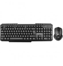 Беспроводная клавиатура/мышь JAKARTA C-805 RU BLACK 45805 DEFENDER                                                                                                                                                                                        