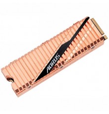 Жесткий диск SSD M.2 2280 500GB Gigabyte AORUS Client SSD GP-ASM2NE6500GTTD PCIe Gen4x4 with NVMe, 5000/2500, IOPS 400/550K, MTBF 1.8M, 3D TLC, 512MB, 850TBW, NVMe 1.3, RTL RTL  (805777)                                                                