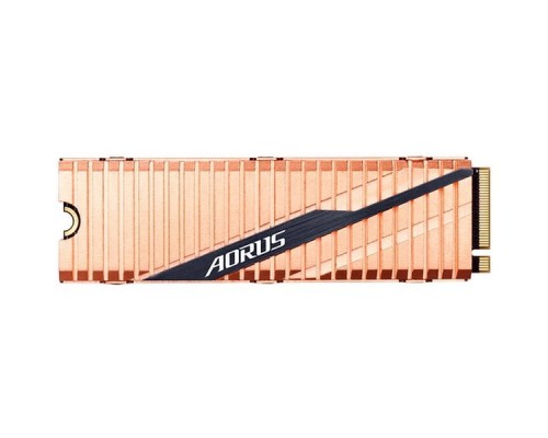 Жесткий диск SSD M.2 2280 500GB Gigabyte AORUS Client SSD GP-ASM2NE6500GTTD PCIe Gen4x4 with NVMe, 5000/2500, IOPS 400/550K, MTBF 1.8M, 3D TLC, 512MB, 850TBW, NVMe 1.3, RTL RTL  (805777)