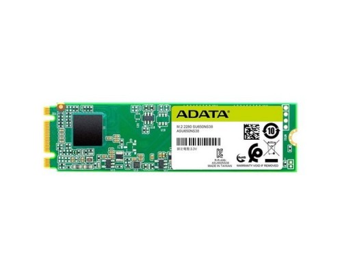 Жесткий диск SSD ADATA M.2 2280 120GB ADATA SU650 Client SSD ASU650NS38-120GT-C SATA 6Gb/s, 550/410, IOPS 60/40K, MTBF 2M, 3D TLC, 70TBW, RTL