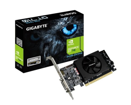 Видеокарта PCIE8 GT710 2GB GDDR5 GV-N710D5-2GIL GIGABYTE