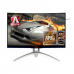 Монитор LCD 27'' [16:9] 1920х1080(FHD) MVA, Curved, nonGLARE, 250cd/m2, H178°/V178°, 3000:1, 50M:1, 16.7M, 1ms, VGA, 2xHDMI, DP, USB-Hub, Height adj, Tilt, Swivel, Speakers, Audio out, 3Y, Black