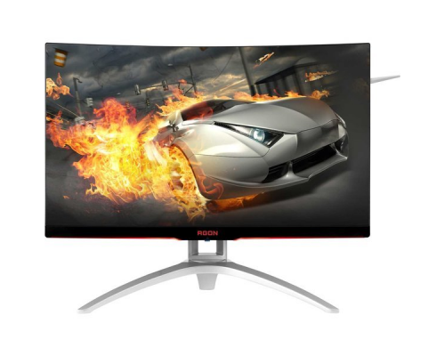 Монитор LCD 27'' [16:9] 1920х1080(FHD) MVA, Curved, nonGLARE, 250cd/m2, H178°/V178°, 3000:1, 50M:1, 16.7M, 1ms, VGA, 2xHDMI, DP, USB-Hub, Height adj, Tilt, Swivel, Speakers, Audio out, 3Y, Black