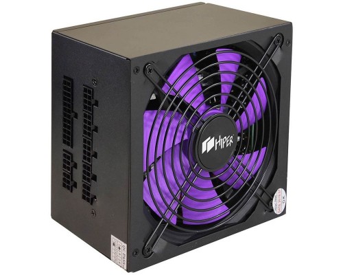 Блок питания HIPER HPB-700FM (ATX 2.31, 700W, Active PFC, 80Plus BRONZE, 140mm fan, Full-modular, черный) BOX