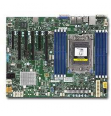 Материнская плата SuperMicro MB Single AMD EPYC™ 7000-Series/Up to 1TB Registered ECC/3 PCI-E 3.0 x16, 3 PCI-E 3.0 x8/8 SATA 3.0/1 M.2/Dual LAN Ports/IPMI                                                                                                