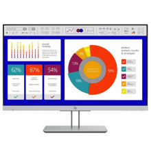 Монитор HP EliteDisplay E243p LED 23,8 Monitor 1920x1080, 16:9, IPS, 260 cd/m2, 1000:1, 5ms, 178°/178°, VGA, HDMI, DisplayPort, USB 3.0x2, sure view privacy screen, height, tilt, swivel, pivot, Black&Silver                                            