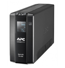 Источник бесперебойного питания APC Back-UPS Pro BR 650VA/390W, 6xC13 Outlets(6 batt.), AVR, LCD, Data/DSL protrct, 10/100 Base-T, USB, PCh, user repl. batt., 2 y warr.                                                                                  