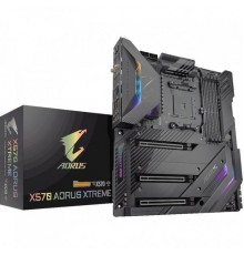 Материнская плата GIGABYTE X570 AORUS XTREME, Socket AM4, AMD X570, 4xDDR4-3200, 3xPCI-Ex16, 6xSATA3(RAID 0/1/10), 3xM.2, 8 Ch Audio, 1xGLan, 1x10GbLan, Wi-Fi 802.11, (4+2)xUSB2.0, (7+4)xUSB3.2, (1+1)xUSB3.2 Type-C™, ATX, RTL                         