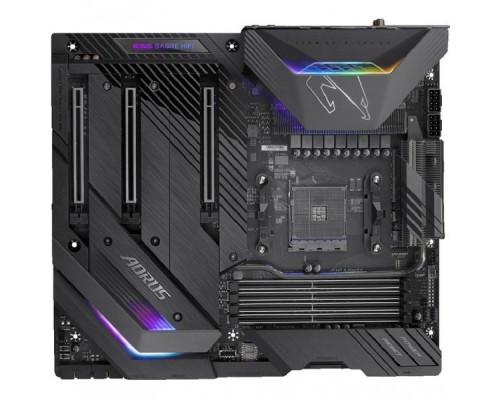 Материнская плата GIGABYTE X570 AORUS XTREME, Socket AM4, AMD X570, 4xDDR4-3200, 3xPCI-Ex16, 6xSATA3(RAID 0/1/10), 3xM.2, 8 Ch Audio, 1xGLan, 1x10GbLan, Wi-Fi 802.11, (4+2)xUSB2.0, (7+4)xUSB3.2, (1+1)xUSB3.2 Type-C™, ATX, RTL