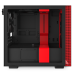 Корпуса NZXT H210  CA-H210B-BR Mini ITX Black/Red Chassis with 2x 120mmAer F Case Fans