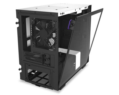 Корпуса NZXT H210  CA-H210B-W1 Mini ITX White/Black Chassis with 2x 120mmAer F Case Fans