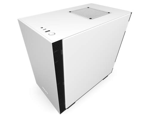 Корпуса NZXT H210  CA-H210B-W1 Mini ITX White/Black Chassis with 2x 120mmAer F Case Fans