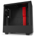 Корпуса NZXT H510  CA-H510B-BR Compact Mid Tower Black/Red Chassis with2x 120mm Aer F Case Fans