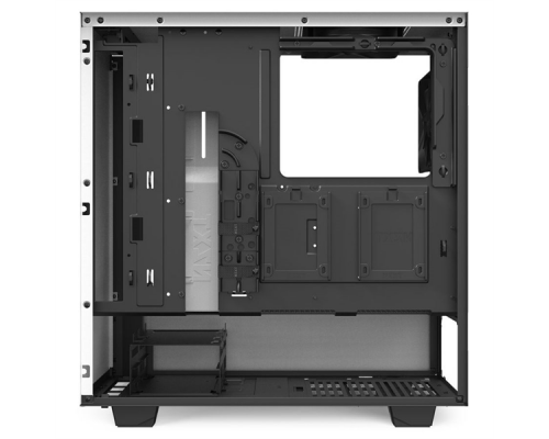 Корпуса NZXT H510  CA-H510B-W1 Compact Mid Tower White/Black Chassis with2x 120mm Aer F Case Fans