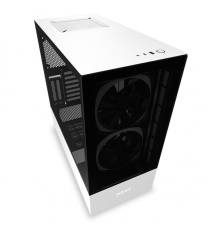 Корпус H510 Elite Compact  CA-H510E-W1 Mid Tower Matte White Chassiswith Smart Device 2, 2x 140mm Aer RGB Case Fans, 1x LED Strips                                                                                                                        