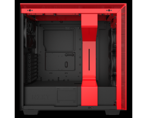 Корпуса NZXT H710  CA-H710B-BR Mid Tower Black/Red Chassis with 3x120,1x140mm Aer F Case Fans