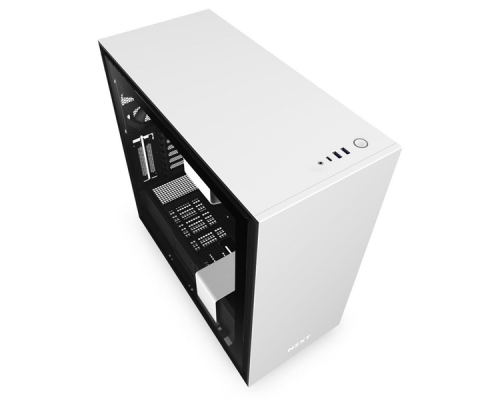 Корпус H710  CA-H710B-W1 Mid Tower White/Black Chassis with 3x120,1x140mm Aer F Case Fans