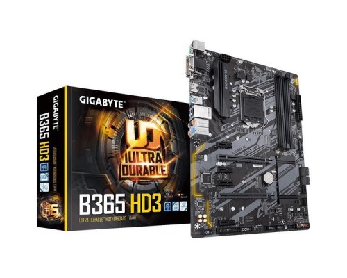 Материнская плата B365 S1151 ATX B365 HD3 GIGABYTE