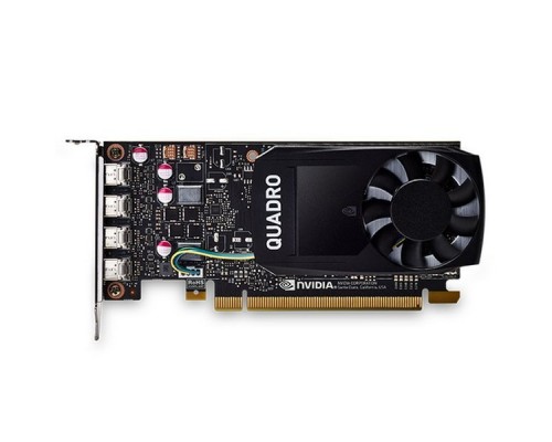 Видеокарта NVIDIA QUADRO P1000 (VCQP1000-BLS) NVIDIA QUADRO P1000 4GB,PCIEX16 GEN3