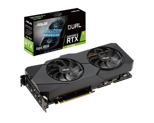 Видеокарта DUAL-RTX2070S-A8G-EVO /RTX2070S,HDMI*1,DP*3,8G,D6 RTL [5}