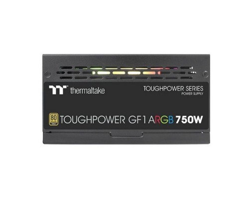 Блок питания Toughpower GF1 ARGB 750 PS-TPD-0750F3FAGE-1 0750W/Fully Modular/Riing Duo/Full Range/Analog/80 Plus Gold/EU/100% JP CAP/All Flat Cables RTL