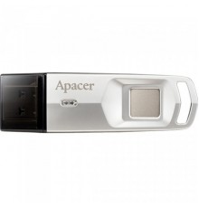 Накопитель USB Drive 32GB Apacer AH651 USB  AP32GAH651S-1 USB 3.1 Gen 1, Silver, Fingerprint, RTL (916792)                                                                                                                                                