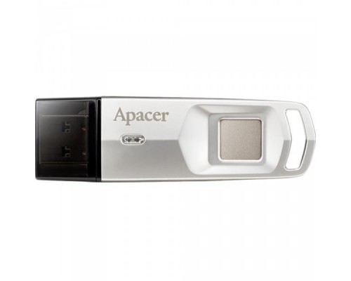 Накопитель USB Drive 32GB Apacer AH651 USB  AP32GAH651S-1 USB 3.1 Gen 1, Silver, Fingerprint, RTL (916792)