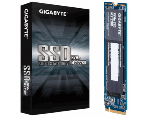 Жесткий диск SSD M.2 2280 1TB Gigabyte Client SSD GP-GSM2NE3100TNTD PCIe Gen3x4 with NVMe, 2500/2100, IOPS 295/430K, MTBF 1.5M, 3D TLC, 1600TBW, NVMe 1.3, RTL  (806897)