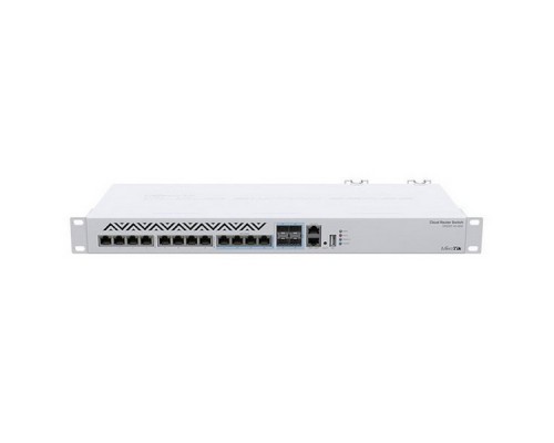 Коммутатор MikroTik CRS312-4C+8XG-RM