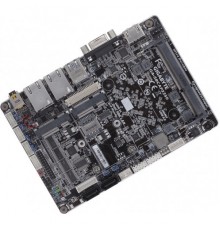 Материнская плата с ЦПУ GA-SBCAP3350, Intel® Dual-Core Celeron®N3350 (2.4 GHz), 1xDDR3-1600 SO-DIMM, D-SUB+HDMI+LVDS, 1xMiniPCIex1, 2xSATA3, 1xMSATA, 2 Ch Audio, 2xGLan, (0+4)xUSB2.0, (2+0)xUSB3.1, 4xCOM, SBC, RTL                                     