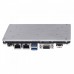 Материнская плата с ЦПУ GA-SBCAP3350, Intel® Dual-Core Celeron®N3350 (2.4 GHz), 1xDDR3-1600 SO-DIMM, D-SUB+HDMI+LVDS, 1xMiniPCIex1, 2xSATA3, 1xMSATA, 2 Ch Audio, 2xGLan, (0+4)xUSB2.0, (2+0)xUSB3.1, 4xCOM, SBC, RTL