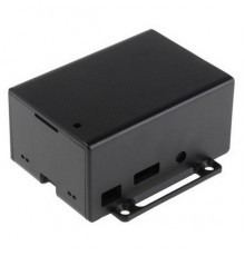 Корпус Raspberry Pi 3  Case for Raspberry Pi 3 Model B and Pi PoE Switch HAT, разм.90x85х45mm, отверстия крепления на монитор 70х53mm, цвет черный (124-9372)                                                                                             