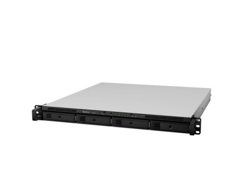 СХД стоечное исполнение 4BAY 1U NO HDD RS820+ SYNOLOGY