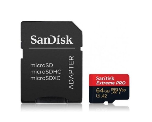 Карта памяти MICRO SDXC 64GB UHS-I W/A SDSQXCY-064G-GN6MA SANDISK