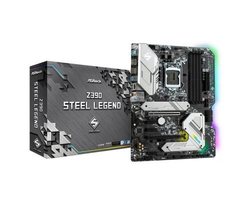 Материнская плата Z390 S1151 ATX Z390 STEEL LEGEND ASROCK