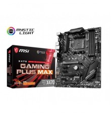 Материнская плата AMD X470 SAM4 ATX X470 GAMING PLUS MAX MSI                                                                                                                                                                                              