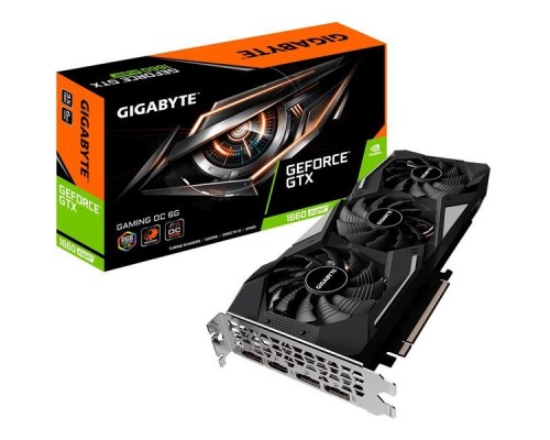 Видеокарта PCIE16 GTX1660 SUPER 6GB GV-N166SGAMING OC-6GD GIGABYTE