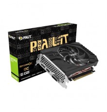 Видеокарта Palit PCIE16 GTX1660 SUPER 6GB GTX 1660 SUPER STORMX OC 6G                                                                                                                                                                                     