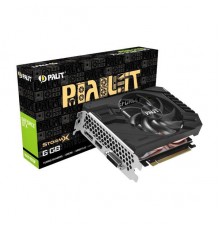 Видеокарта Palit  GTX1660 SUPER STORMX 6G GDDR6 192bit DVI HDMI DP NE6166S018J9-161F                                                                                                                                                                      