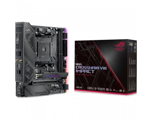 Материнская плата ROG CROSSHAIR VIII IMPACT /ROG,AM4,X570,USB3.2,M.2,MB RTL