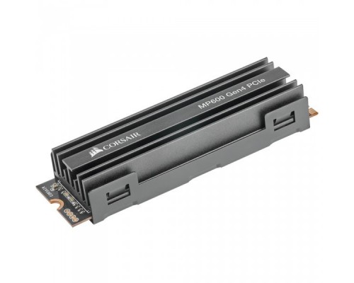 Жесткий диск SSD Corsair M.2 2280 1TB Corsair MP600 Client SSD CSSD-F1000GBMP600 PCIe Gen4x4 with NVMe, 4950/4250, IOPS 680/600K, MTBF 1.7M, 3D TLC, 1800TBW, Heatsink, RTL