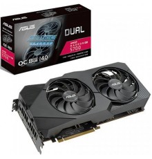 Видеокарта DUAL-RX5700-O8G-EVO /RX5700,HDMI,DP*3,8G,D6 RTL                                                                                                                                                                                                