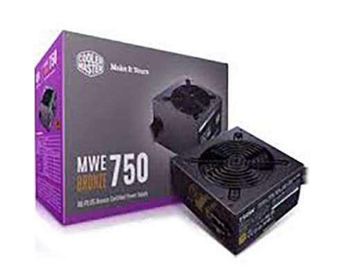 Блоки питания CoolerMaster MWE Bronze V2 750 MPE-7501-ACAAB-EU 750W A/EU Cable RTL