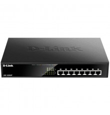 Коммутатор D-Link DGS-1008MP/A2A, Layer 2 unmanaged Gigabit Switch with PoE and Green Ethernet power save technology                                                                                                                                      